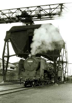 上田地方鉄道(HO鉄道模型) 糸崎機関区1967．2．12
